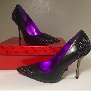 GUESS Carlile Black Size 7.5 NIB